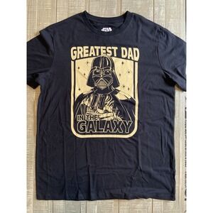 Star Wars Mad Engine Darth Vader Greatest Dad in the Galaxy T-Shirt Sz XL Father